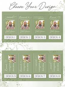 1pc Personalized Acrylic Memorial Wedding Chair Sign, Customizable Photo & Name, Love Memorial Reserved Seat Plaque, Funeral, Memorial Ceremony, Anniversary & Condolence Gift For Family And Friends - Multicolor - View 10