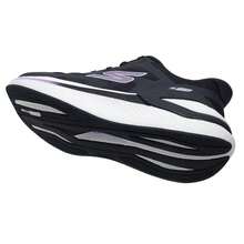 Skechers 女士系带跑步鞋，轻便舒适休闲户外运动鞋 - 黑色 - 查看 6