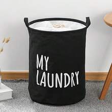 2pcs-Large Laundry Basket With Foldable Laundry Bag, Independent High Hanger, Foldable Laundry Box, Waterproof Laundry Basket, Of High Quality. The Handle Ring Adopts A Half Ring Design And The Connection Is More Secure And Wear-Resistant. - Multicolor - View 5