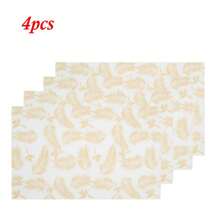 4 pièces de tapis premium pour réfrigérateur, doublures de réfrigérateur imperméables - tapis de réfrigérateur de cuisine lavables, doublures de tiroir, design de feuille d'or créatif, motif de citron original, doublures de placard et de tiroir ajustables, faciles à nettoyer, résistantes à l'humidité, antidérapantes, lavables et réutilisables, en matériau EVA, convenant à la décoration du réfrigérateur et de la cuisine, doublures de réfrigérateur, doublures de tiroir, doublures d'armoire à chaussures, doublures d'armoire, convenant pour la Saint-Valentin, les festivals, les fêtes, les fournitures d'anniversaire, la Journée de la femme, les articles de voyage essentiels, les faveurs de mariage, le Y2K, la chambre, les accessoires automobiles pour femmes, la décoration de cuisine, les articles mignons - Multicolore - Voir 14