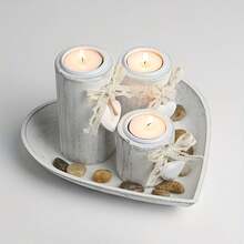 Candle Holder Set - White Candle Holder Set - View 1