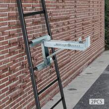 DDBESSIC Heavy Duty Ladder Jacks 2-Pack, Ladder Stabilizer And Support Brackets, Premium Steel Ladder Accessories For Safety And Stabilization - 銀色 - 查看 1