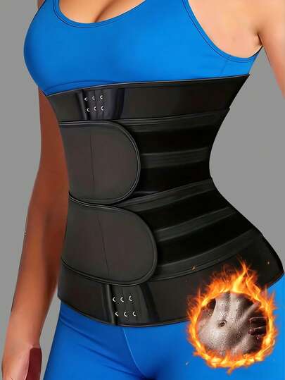 1 Piece Of Women's Sports Belt, Women's Waist Training Belt, Women's Belt Trimmer, Abdominal And Waist Shaping Corset, Abdominal And Waist Corset, Abdominal Support Belt, Abdominal Belt, Corset, Sauna Abdominal Belt, Exercise Abdominal Belt, Abdominal Training Tools, Shapeshifter, Exercise Belt, Abdominal Training, Corset Belt, Women's Abdominal Control Belt, Yoga Running Belt, Gift For Friends