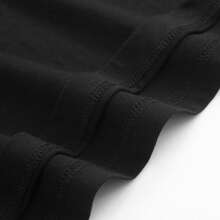 Edición limitada del Día de San Valentín Camiseta de manga corta de algodón para parejas Suave y transpirable con estampado de corazones Ropa para parejas Regalo de confesión - Negro 6 - Ver 6