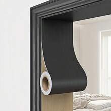 1 Roll 5m X 15cm Self-Adhesive Wood Grain Repair Wallpaper Sticker, Removable Wood Grain Wallpaper Tape, PVC Self-Adhesive Baseboard, Suitable For Door Frames, Tables, Cabinets And Wardrobes - Multicolor - View 8