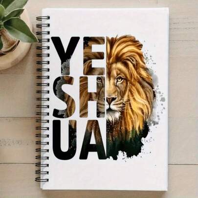 1 A5-anteckningsblock med bönespiral för arbete, studier och mötesanteckningar, perfekt för lärardagen, skolsäsongen, Thanksgiving och jul