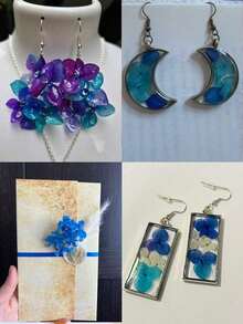 100/200/500/1000个多色绣球花干花头 - 非常适合DIY工艺品、蜡烛、婚礼、DIY手工、圣诞节 - 彩色 - 查看 7