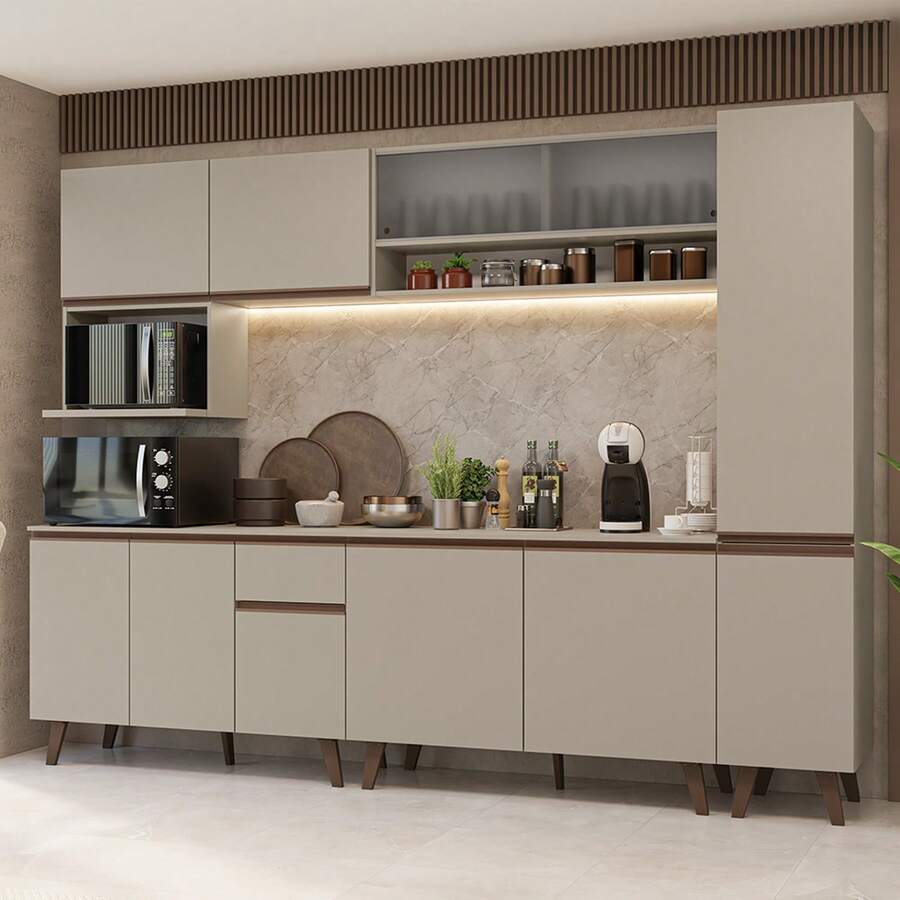 MADESA Baker's Racks - Beige - View 1