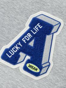 Balabala 男童针织套装，面料柔软，穿着舒适，色彩鲜艳，适合日常穿着 - 淺花灰 - 查看 4