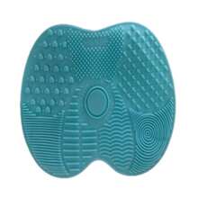 1PC Silicone Makeup Brush Cleaning Mat - Better Clean Your Makeup Tools. Features A Suction Cup, Wear-Resistant, Reusable, Portable Makeup Brush Cleaning Tool Made Of Silicone With Smooth Edges. - Multicolor - View 15