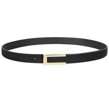 1pc Women's Minimalist Elegant High-Quality Metal Alloy Belt, Solid Color Stylish Waist Belt Accessory Suitable For Young And Middle-Aged Women, Enhances Feminine Charm, U-Shaped Handmade Buckle Thin Waist Belt, Can Be Paired With Classic Pants/Dresses, Suitable For Office, School, Daily Wear, Fashion, Teens, Outdoor, Vacation, Sports, Travel, Street, Outfit Matching, Back To School, Halloween And Other Occasions. - Multicolor - View 9