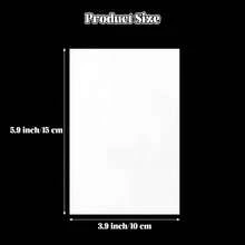 离型纸 10/30/50/100/200 片装 钻石画配件 离型纸 A6尺寸 不粘纸 钻石画 钻石艺术配件和工具 贴纸离型纸 - 彩色 - 查看 2