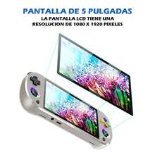 Consola De Videojuegos Portátil Retro Y 1 Control Con Memoria 64GB 21000+ Juegos Incorporados Compatible Para Conexion Con TV - Beis - Ver 2