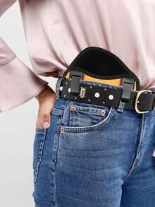 Gun Holster ,Universal Concealed Carry Holster & Replacement Parts, Pistol Holster With Low-Profile Belt Clip, Adjustable Retention, Breathable Padded Backing & Quick-Draw Access; Slim-Fit For Compact & Subcompact Handguns, Ideal Edc/Ccw, Range, Tactical, Security & Law-Enforcement Use - Multicolor - View 4