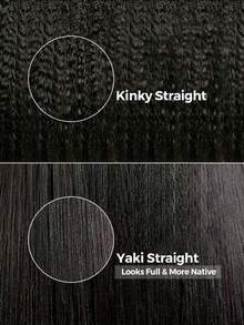 CURLYME Wear & Go Burmese Curly Half Wig InvisiFit Strap Human Hair Kinky Straight Texture 180% Density Glueless Easy Style For Beginners - SNatural - View 6