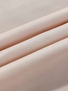 Women's Fashion Casual Retro Minimalist Romantic Solid Color Versatile Asymmetric Skirt Pink Spring - Pink - View 5