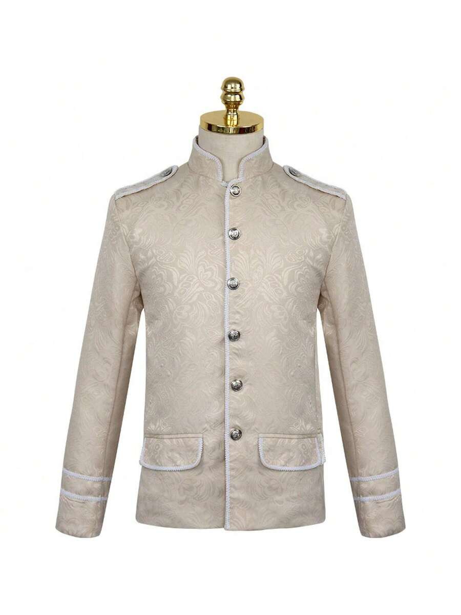 Men Cosplay Clothing - White - View 1