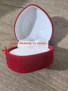 Heart-Shaped Ring Box, Jewelry Packaging Box, Jewelry Gift Box, Earring And Small Accessory Box, Suitable For Valentine's Day, Wedding, Engagement, And Gifts For Loved Ones - Multicolor - View 11
