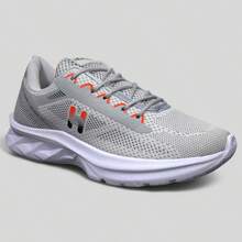 Men's Athletic Shoes For Gym Training, Running, Fitness, Soft, Lightweight, Affordable, New Release - Xám Cam - Xem 3