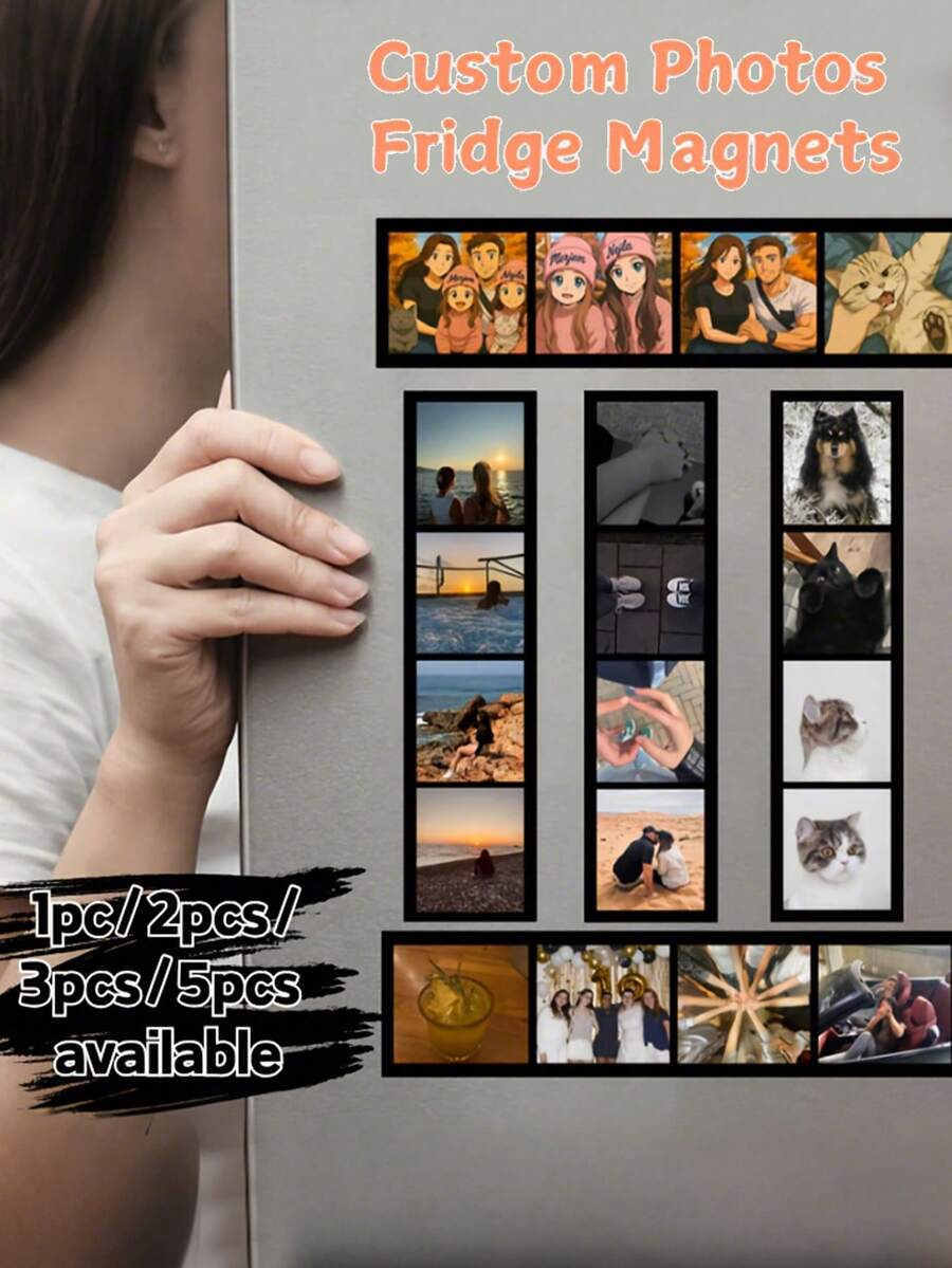 Nam châm dán tủ lạnh in ảnh cá nhân hóa, nhãn dán ảnh tùy chỉnh, thích hợp trang trí tủ lạnh nhà bếp, trang trí nhà cửa sáng tạo, trang trí nhà bếp, trang trí tiệc, album gia đình, quà lưu niệm đám cưới, kỷ niệm du lịch, kỷ niệm cuộc sống, quà tặng bạn thân, quà sinh nhật, quà tặng cặp đôi, nam châm tủ lạnh vui nhộn. - Nhiều màu - Xem 1