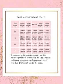 10pcs Autumn/Winter Brown Bear Handmade Rhinestone Bow False Nails, Removable & Reusable Nail Art Supplies (1 Sheet Jelly Sticker + 1 Nail File) - Gold - View 5