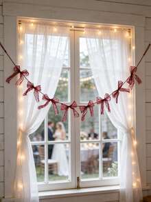 1 vòng hoa trang trí lãng mạn hình trái tim và nơ đỏ, trang trí tiệc sang trọng, chi tiết nơ mềm mại, thích hợp cho lễ kỷ niệm Ngày Valentine, trang trí nhà cửa lãng mạn cho tường, lò sưởi, phòng ngủ, phòng khách, cầu hôn, kỷ niệm, trang trí theo mùa. - Nhiều màu - Xem 6