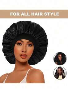 6PCS/SET . Sleep Set | Softer Pillowcase & Eyemask Set - Includes 1 Pillowcase, 1 Sleep Cap & 1Scrunchies For Women &1 Pack Eye Mask.2pcs Earplug - Multicolor - View 8