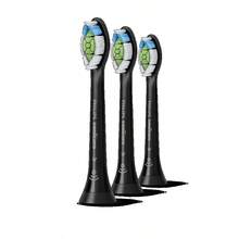 Đầu bàn chải thay thế Philips Sonicare (chính hãng) HX6063/96, cỡ tiêu chuẩn, bộ 3 chiếc (dùng trong 9 tháng), tương thích với dòng máy 3000/6000/9000. - màu đen - Xem 5