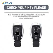 For Mercedes Benz Key Fob Cover, Premium Hard ABS Key Case Cover Compatible With Mercedes Benz C S E M CLS CLK G Class Keyless Smart Key