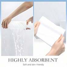 28-Piece 100% Cotton Compressed Towel Set, Disposable Compact Face And Bath Towels, Travel Must-Haves Camping Essentials Outdoor Gear, Lightweight Portable Skin-Friendly Quick Dry Towels For Hiking Trips Beach Vacation Business Travel Emergency Use Daily Toiletries, Ideal For Airport Transit Picnic Outings Gym Workouts Hotel Stays Spa Treatments And Household Daily Use - 彩色 - 查看 4