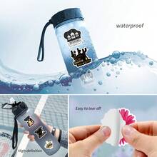 65 PCS Ramadan Stickers Deluxe Collection | High-Aesthetic Stickers | Multi-Scene Adhesive: Compatible With Computers, Laptop, Tablet, Skateboards, Luggage, Guitars, Helmets, Insulated Cups, Journal Collage, Gift Wrapping Stickers, Art & Crafts - Multicolor - View 5