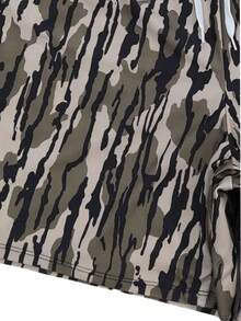 Camo Shorts For Women Y2K Graphic Drawstring Waist Gym Track Shorts With Pockets - MC4 - View 3