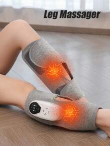 Multi-Level Heated Leg Massager, Rechargeable Leg Muscle Massage Device With Air Pressure Foot Massager, Automatic Leg Massage Machine With Heating, Kneading For Home Use - Multicolor - View 2