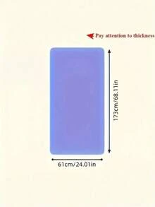 1 件加厚防滑减震瑜伽垫，耐用舒适透气的丁腈橡胶材质，男女通用，配有收纳带，黑色/粉色/紫色 3 种颜色可选，室内健身风格，粉色条纹，长方形，防滑纹理，核心训练，姿势矫正。 - 加厚 - 查看 4