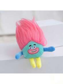 Parmani Plush Pendant, Colorful Doll With Hair, Fun And Cute Appearance, Bag Charm Accessory, Suitable For Girls, Children, Friends, Unique Personalized Gift, Birthday, Holiday, Party Gift And More - Multicolor - View 6
