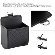 1pc Car Air Vent Storage Box, Multifunctional Car Storage Bag, Creative Car Seat Gap Storage Box, Storage Container, Essential Car Storage Box