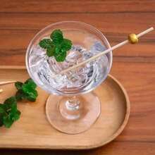 20/50/100/200/400支装，优雅竹制水果签，顶部饰以金色珠子 - 非常适合用于开胃菜、饮品、水果、餐前小吃以及婚礼和婚礼装饰 | 时尚金色珠子水果叉 | 耐用竹签，适用于水果碗等 - 金色 - 查看 4