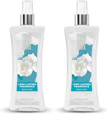 Body Fantasies Signature Fragrance Body Spray, Fresh White Musk, 8 Fluid Ounce (Pack Of 2) - ColorD - 查看 1
