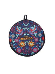 Túi đựng thức ăn giữ nhiệt họa tiết Mandala phong cách Bohemian - Túi giữ nhiệt tái sử dụng đựng bánh burrito/pizza, thích hợp cho nhà bếp/dã ngoại, hộp đựng giữ nhiệt hình tròn thời trang. - Nhiều màu - Xem 12