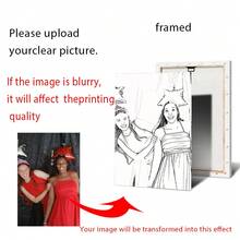 1pc Personalized Sisters Portrait Painting - Multiple Styles Available, Custom Sisters Birthday Gift, Mother's Day Gift, Sisters Prints, Women's Gift, Custom Portrait - Multicolor - View 68