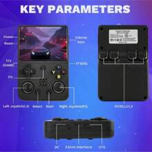 RG36PRO Retro Handheld Game Console - Open Source System, 3.5-Inch IPS Screen, 30,000+ Classic Games, 64G TF Card, 3000mAh Battery, Portable Travel Gaming Device, Gift For Teenagers Or Couples - Black, Control Roku, Roku Remote, SD Cards, Video Games, Gifts For Men - Đỏ - Xem 2