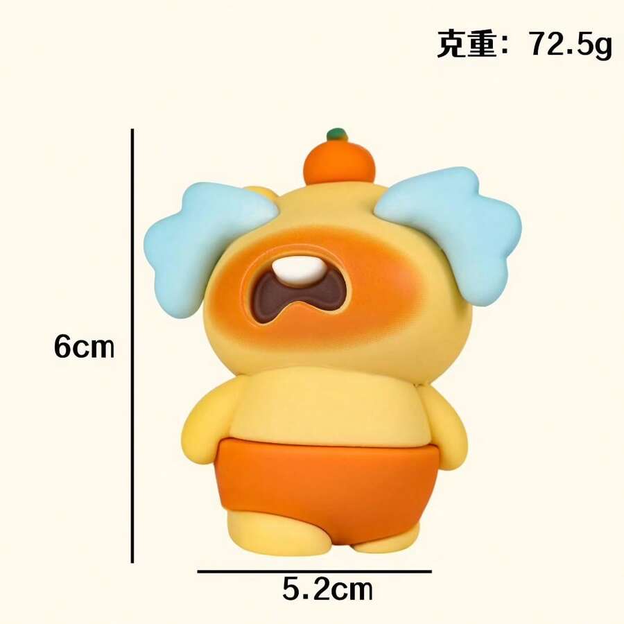 Cute Capybara Figurine, Suitable Gift For Friends, Girlfriends, And Family Members - Multicolor - View 1