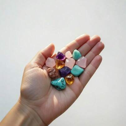 5/10/20 Pcs 5 Colors Natural Glass Crystal Stones – Random Style, Raw Irregular Healing Crystals For Jewelry Making, Home Decor & Energy Collection