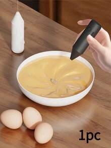 奶泡器，强力手持奶泡器，迷你奶泡器，咖啡搅拌器，不锈钢饮品搅拌器，适用于咖啡、拿铁、卡布奇诺、抹茶、热巧克力，便携式奶泡器，无线电动搅拌器，迷你咖啡机，学生用品，家用，手持奶泡器 - 彩色 - 查看 12