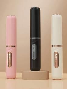 New USB Rechargeable Portable Negative Ion Straightening Brush, Volumizing High Crown Styling Tool, Wireless Charging Hair Straightener, Compact Multi-Function Hair Straightener, Gentle On Hair - Multicolor - View 12