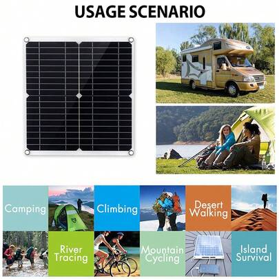 SOECOPO 太阳能套件，1200W 面板，30-100A 智能控制器 – 非常适合露营、离网供电、户外活动和可再生能源发电