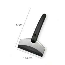 1pc Stainless Steel Car Snow Shovel, Multifunctional Handheld Snow Removal Tool - A - View 10