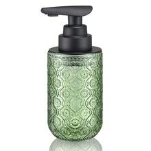 Retro Embossed Green Sensor Soap Dispenser, Bathroom/Kitchen Countertop Refillable Bottle, High-Quality Thick Material Wash & Storage Bottle, Rechargeable, Refillable, No Pressing Required - one-size - View 7