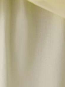 女婴圆领波点雪纺可爱生日派对连衣裙，适合婚礼花童、家庭聚会、假日郊游等场合，不含头饰 - 香檳色 - 查看 10