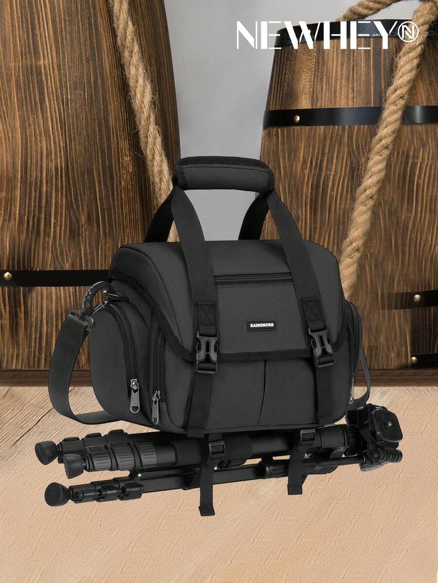 NEWHEY Camera Bag Professional Camera Case Small Sling Bag DSLR/SLR/Mirrorless Shoulder Crossbody Bag With Waterproof Rain Cover
